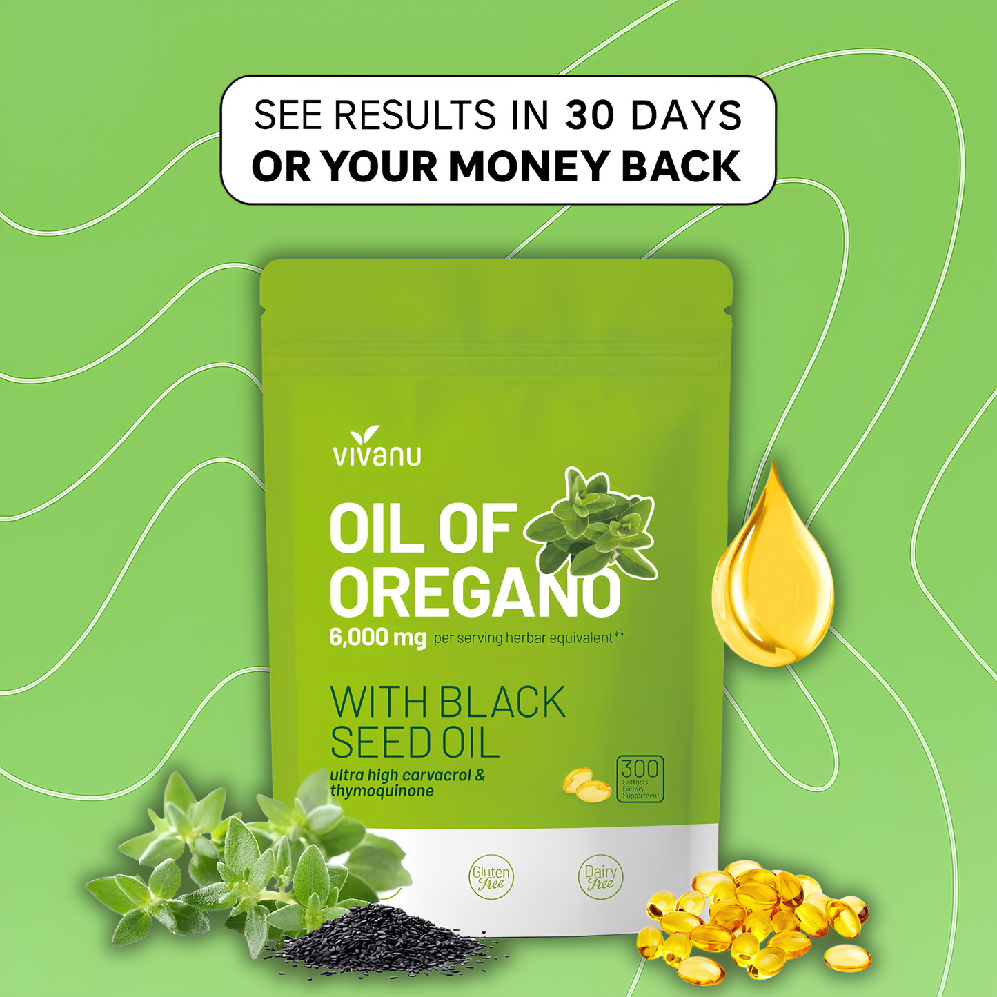 Vivanu Oil of Oregano