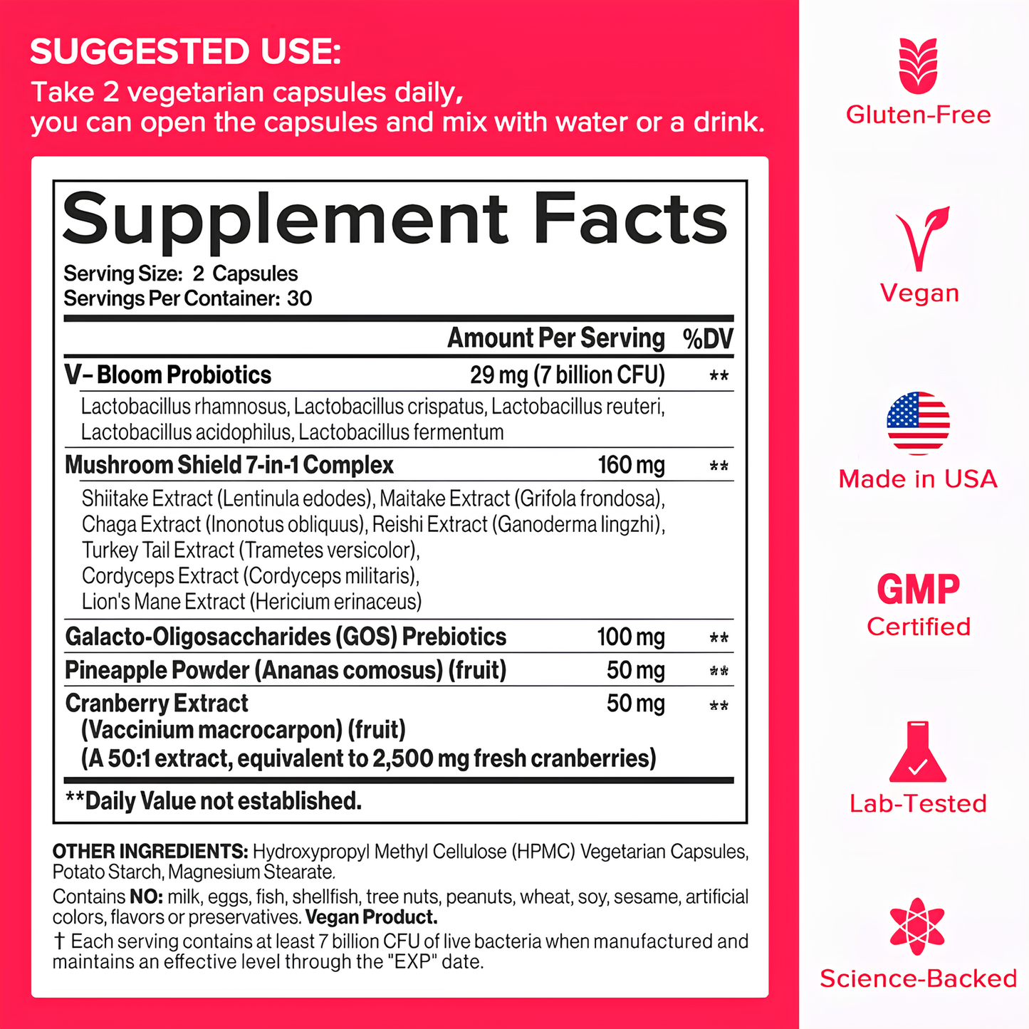 Vivanu Feminine Probiotics Capsules