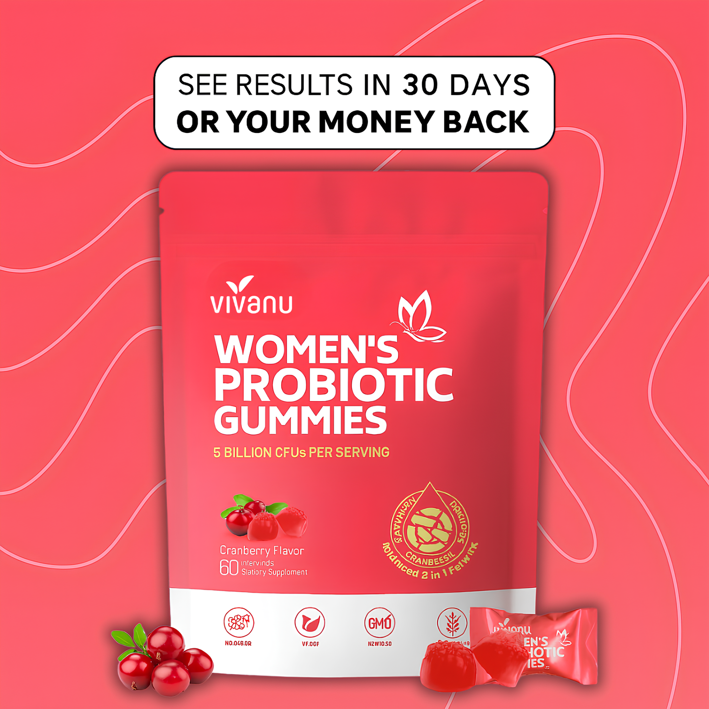 Vivanu Women's Probiotic Gummies