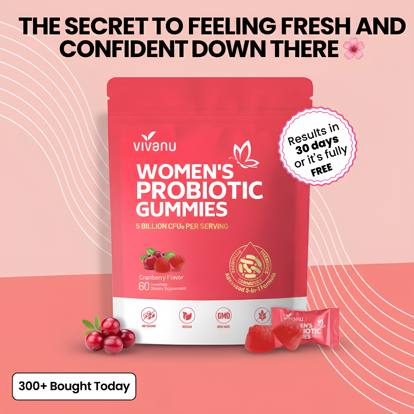 Vivanu Women's Probiotic Gummies